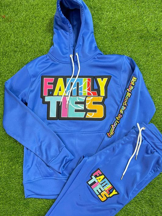 Blue God First Family Ties Track Suit