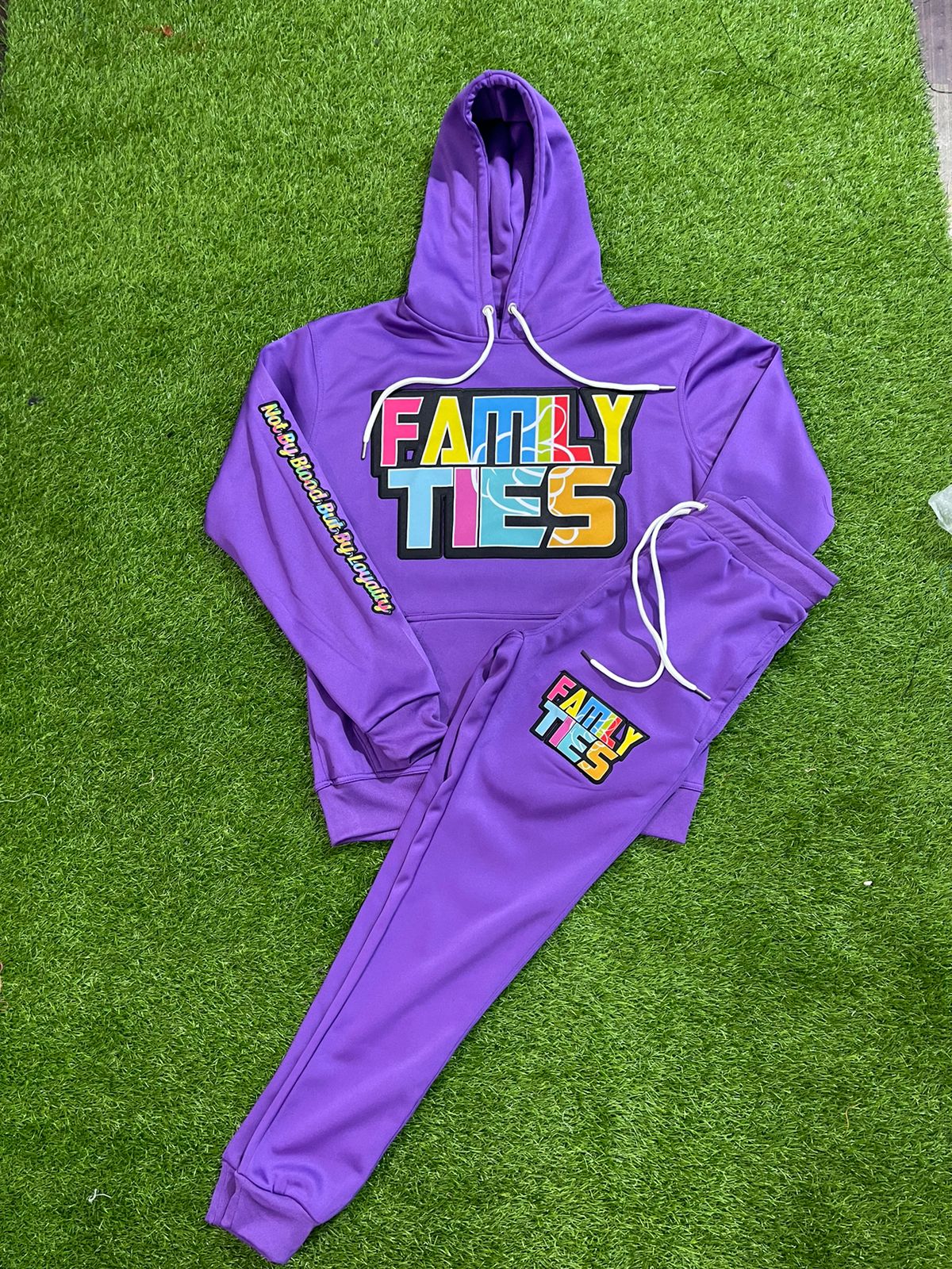 Purple God First Family Ties Track Suit